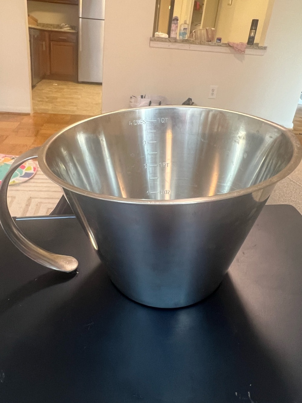 Rostfritt Stal Sweden Stainless Steel 1 L Measuring Cup With Handle